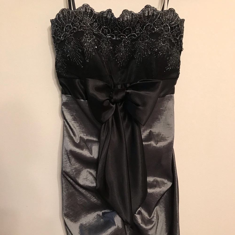 Mid-thigh formal dress